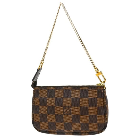 Louis Vuitton Damier Mini Pochette Accessoires Handbag N58009 SF2119 165765 - Picture 1 of 7